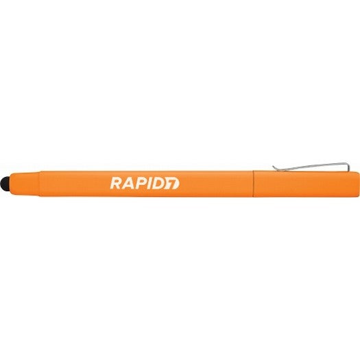 Square Ballpoint Pen w/ Stylus