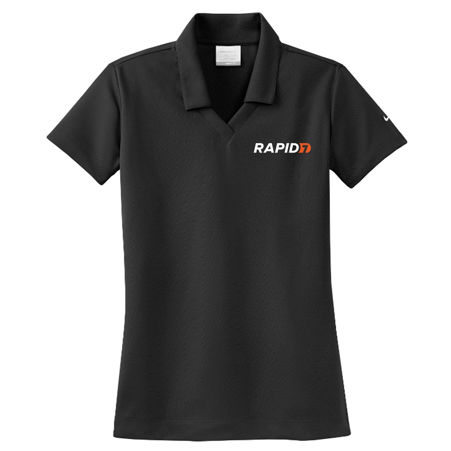 Polo Women's - Black Nike Dri-Fit Pique Polo
