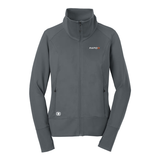 OGIO Endurance Grey Zip-Up - Ladies'