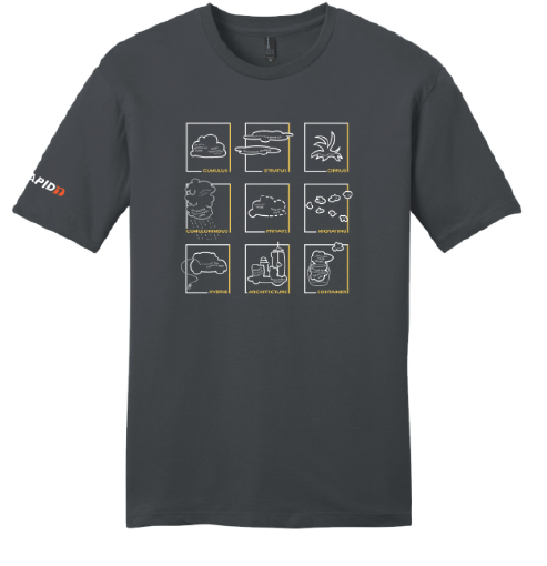 Cloud T-Shirt - Men's Grey
